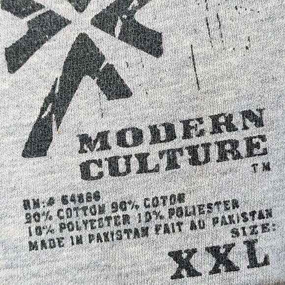 Modern Culture XXL Striped Collared Polo Shirt - Picture 3 of 4